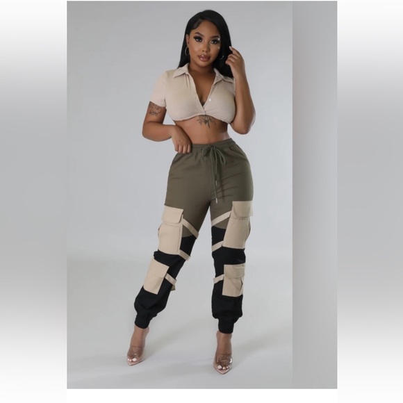 Women Strap Me Up Pants - Picture 1 of 4